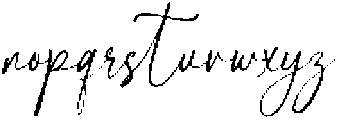 Shintalova otf (400) Font LOWERCASE