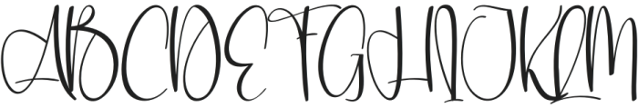 Shiny Another Regular otf (400) Font UPPERCASE