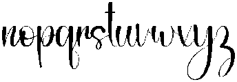 Shiny Christmas Regular otf (400) Font LOWERCASE
