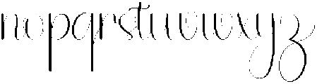 Shiny Holiday Regular otf (400) Font LOWERCASE