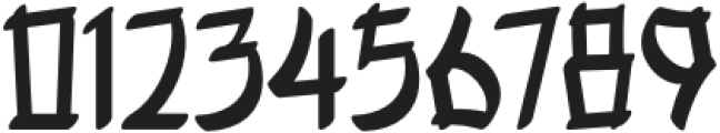 Shirouga-Regular otf (400) Font OTHER CHARS