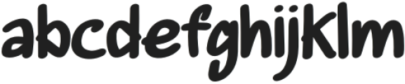 Shitake Regular otf (400) Font LOWERCASE