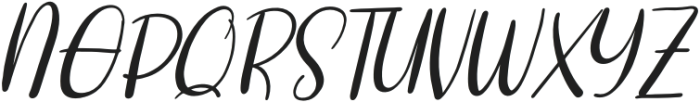 Shitti Beauty Italic otf (400) Font UPPERCASE