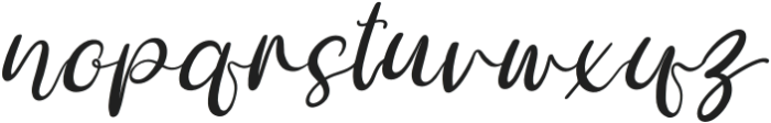 Shitti Beauty Italic otf (400) Font LOWERCASE