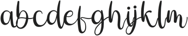 Shitti Beauty otf (400) Font LOWERCASE