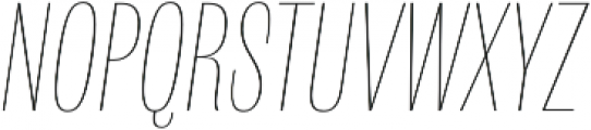 Shiva Italic otf (400) Font UPPERCASE