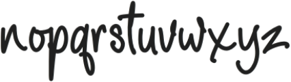 Shizzeline-Regular otf (400) Font LOWERCASE