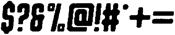 Shkola Angular Italic otf (400) Font OTHER CHARS