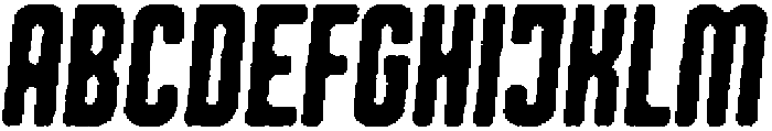 Shkola Angular Italic otf (400) Font UPPERCASE