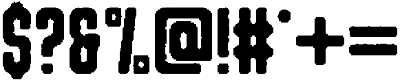 Shkola Angular otf (400) Font OTHER CHARS