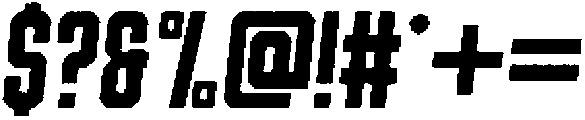 Shkola Brush Italic otf (400) Font OTHER CHARS