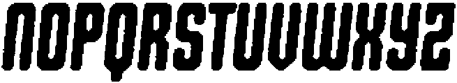 Shkola Circular Angular Italic otf (400) Font UPPERCASE