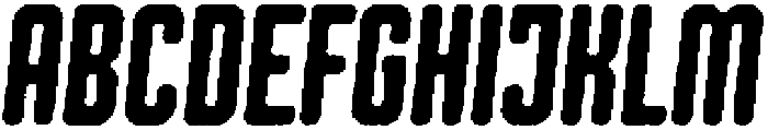 Shkola Circular Brush Italic otf (400) Font UPPERCASE