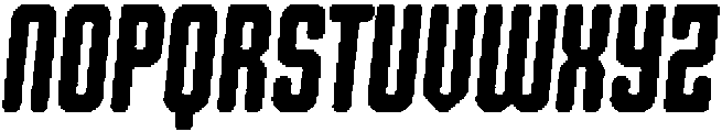 Shkola Circular Brush Italic otf (400) Font UPPERCASE