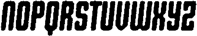 Shkola Circular Eroded Italic otf (400) Font LOWERCASE
