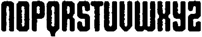 Shkola Circular Eroded otf (400) Font UPPERCASE