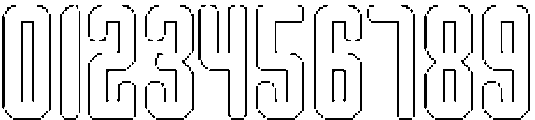 Shkola Circular Outline otf (400) Font OTHER CHARS