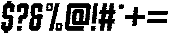 Shkola Inline Italic otf (400) Font OTHER CHARS