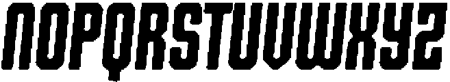 Shkola Rough Italic otf (400) Font LOWERCASE
