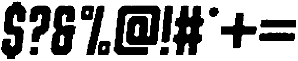 Shkola Rounded Angular Italic otf (400) Font OTHER CHARS