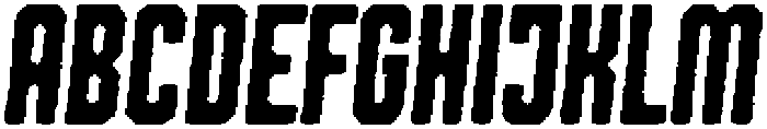 Shkola Rounded Angular Italic otf (400) Font