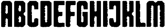 Shkola Rounded Angular otf (400) Font UPPERCASE