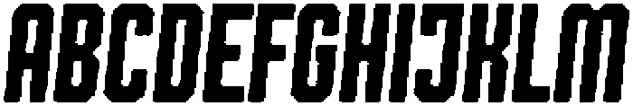Shkola Rounded Brush Italic otf (400) Font UPPERCASE