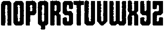 Shkola Rounded Eroded otf (400) Font LOWERCASE