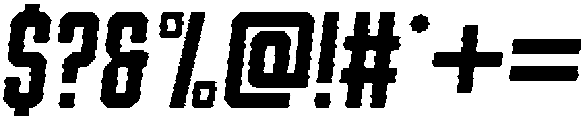 Shkola Rounded Inline Italic otf (400) Font OTHER CHARS