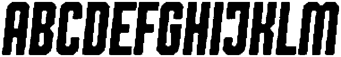 Shkola Rounded Noise Italic otf (400) Font