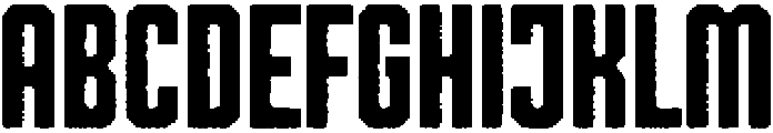 Shkola Rounded Noise otf (400) Font UPPERCASE