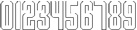 Shkola Rounded Outline otf (400) Font OTHER CHARS