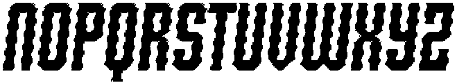 Shkola Rounded Rimmed Italic otf (400) Font UPPERCASE