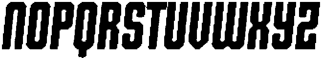 Shkola Rounded Rough Italic otf (400) Font LOWERCASE