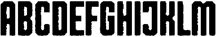 Shkola Rounded Rough otf (400) Font UPPERCASE
