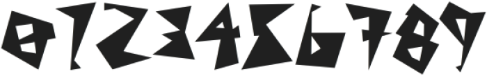 Shock Value Spike Alt otf (400) Font OTHER CHARS