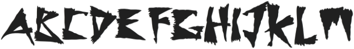 Shock Value Twist Alt otf (400) Font UPPERCASE