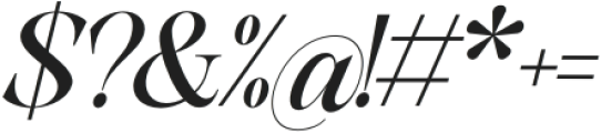 Shocka Family Medium Italic otf (500) Font OTHER CHARS