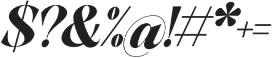 Shocka Sans Sans Black Italic otf (900) Font OTHER CHARS