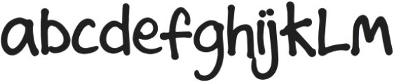 Shoegaze Alt 02 otf (400) Font LOWERCASE