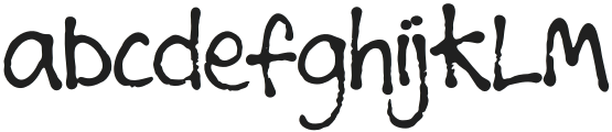 Shoegaze Textured Alt 02 otf (400) Font LOWERCASE