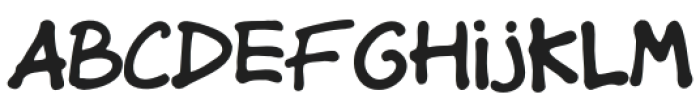 ShoegazeRegular otf (400) Font LOWERCASE