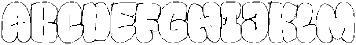 Shofly Regular otf (400) Font UPPERCASE