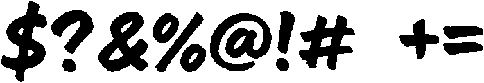 Shogun otf (400) Font OTHER CHARS