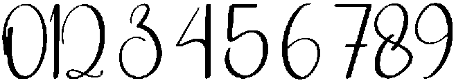 Shopia Regular otf (400) Font OTHER CHARS