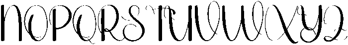 Shopia Regular otf (400) Font UPPERCASE