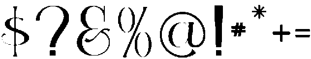 Shopia Regular otf (400) Font OTHER CHARS