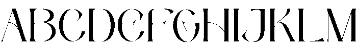 Shopia Regular otf (400) Font UPPERCASE