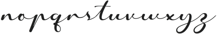 Shopie Script Regular otf (400) Font LOWERCASE