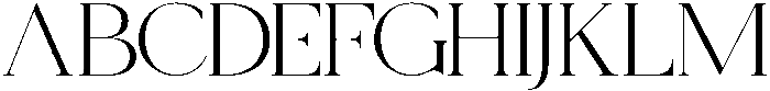 Shoreline otf (400) Font UPPERCASE